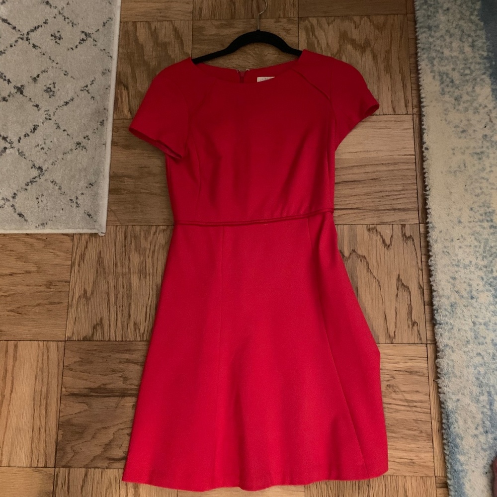 JCrew A-Line short-sleeved work dress